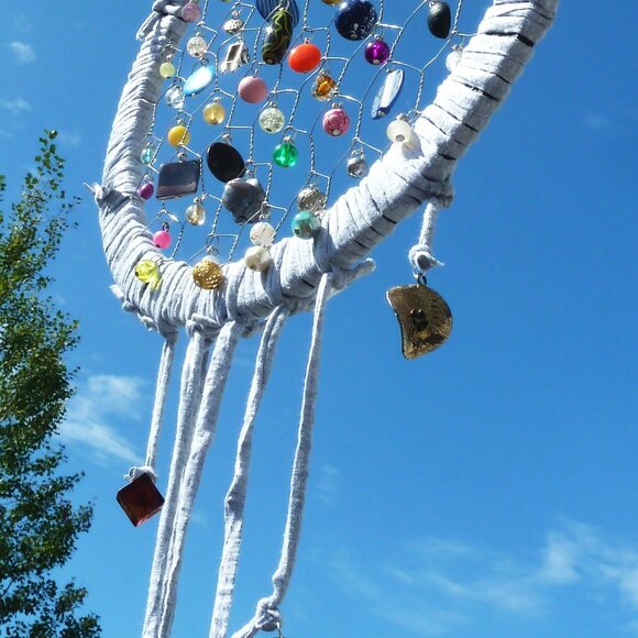 No. 2 Handmade beaded chicken cage - Picture 1 of 5